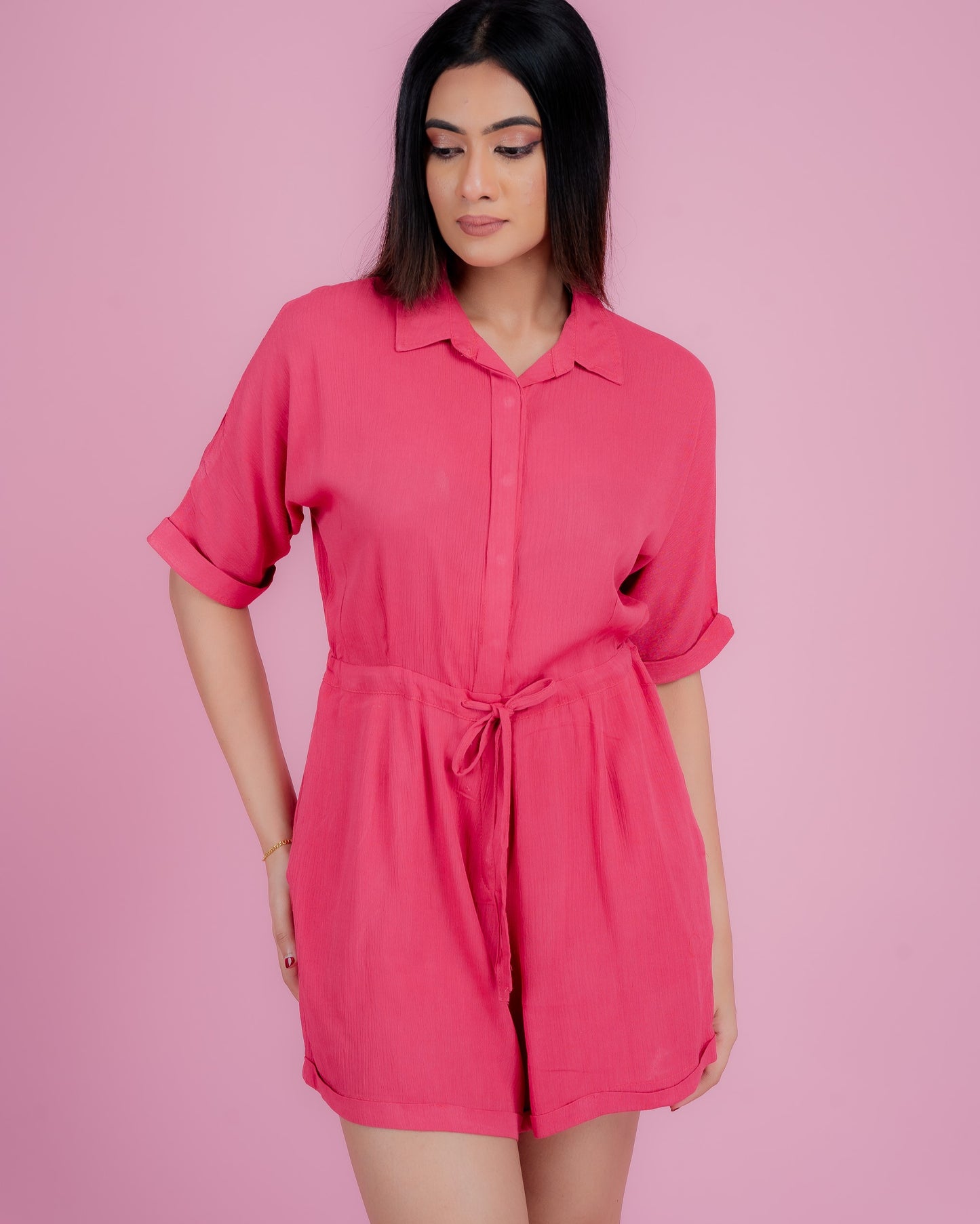 Pink Horizon Romper