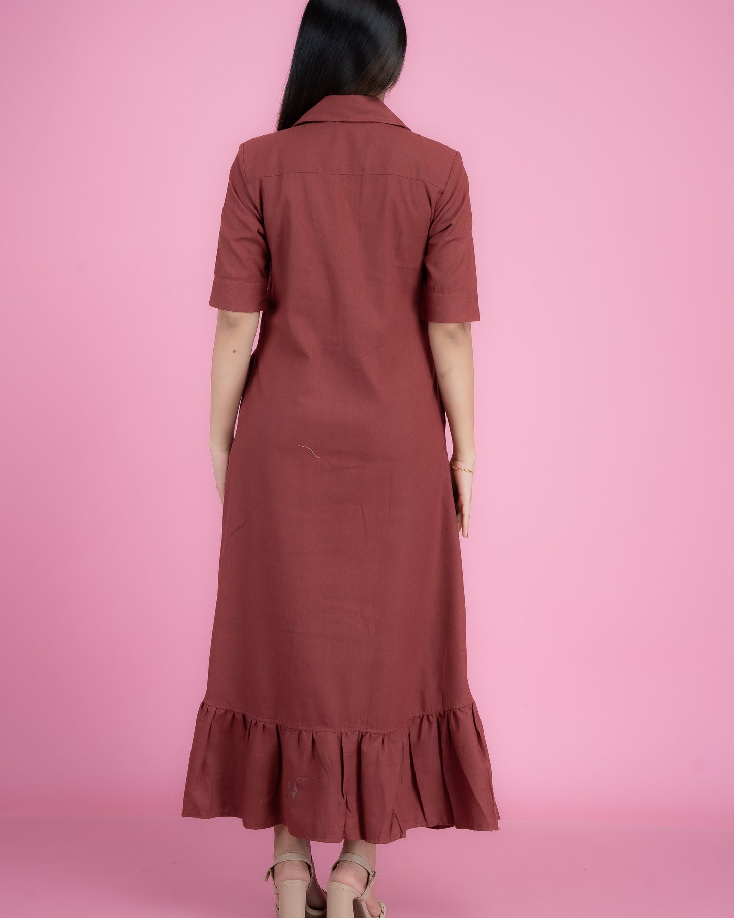 Breeze Maxi Shirt Dress