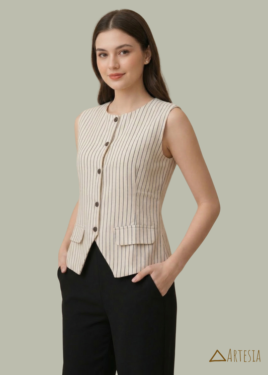 Atelier Stripe Vest