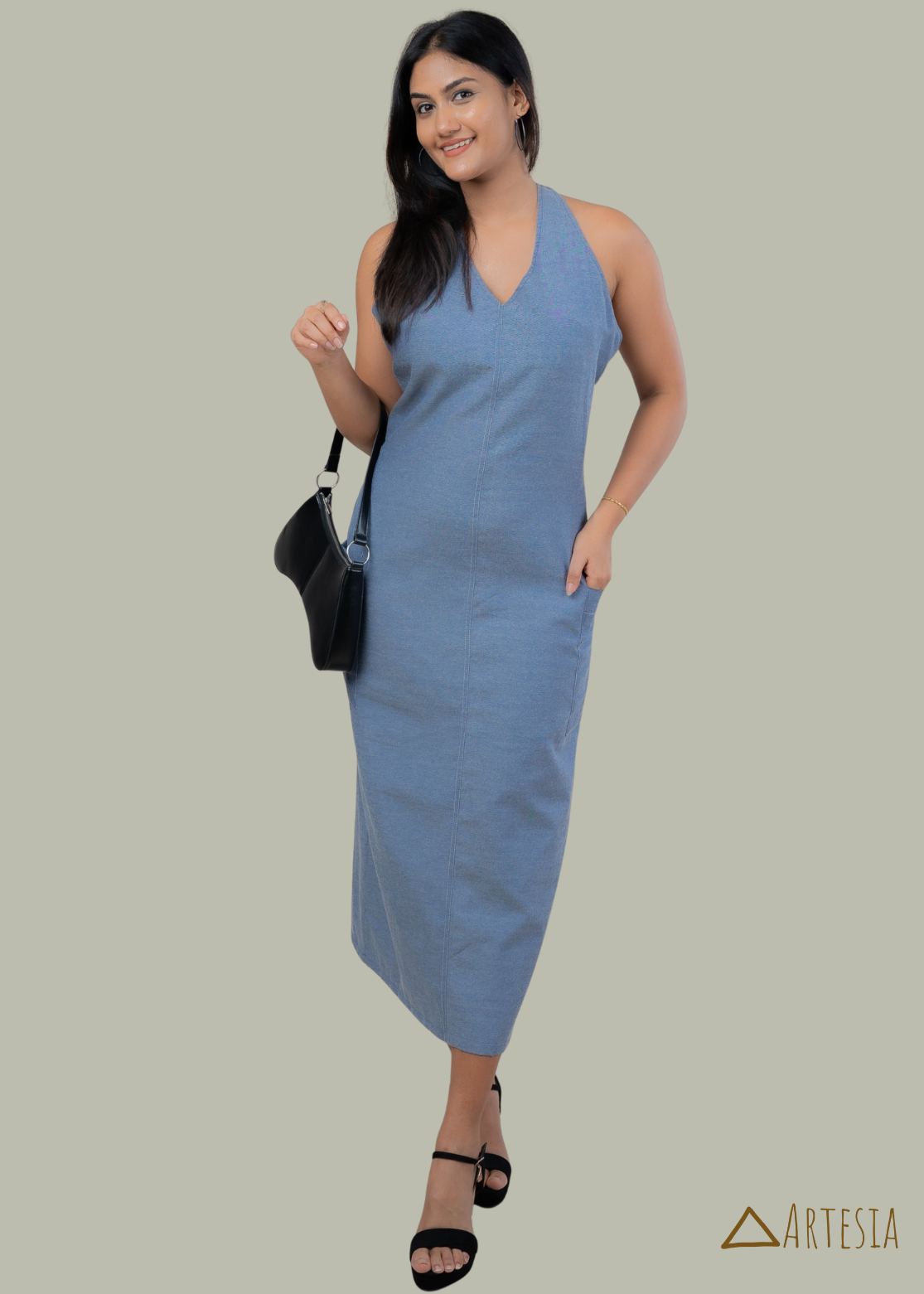 Halter Haven Dress