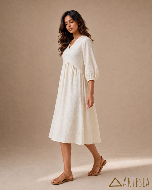 Verona Ivory frock
