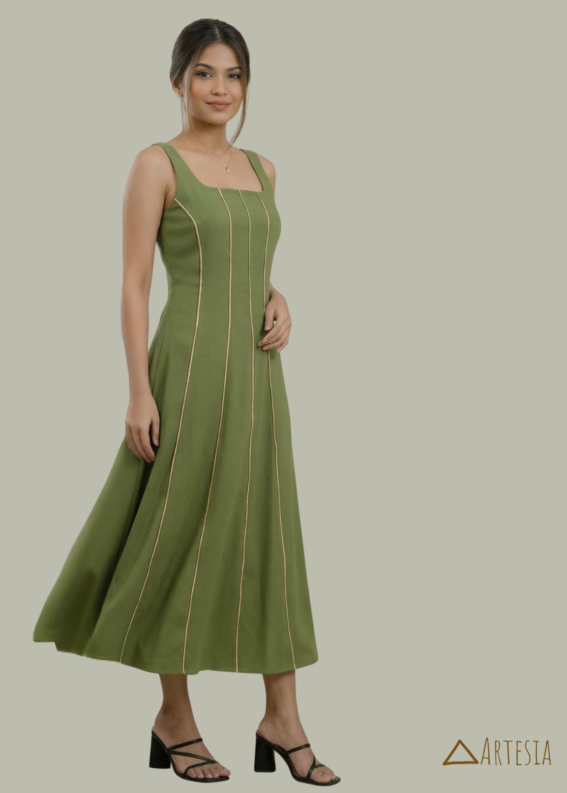 Veridian Voyage Dress