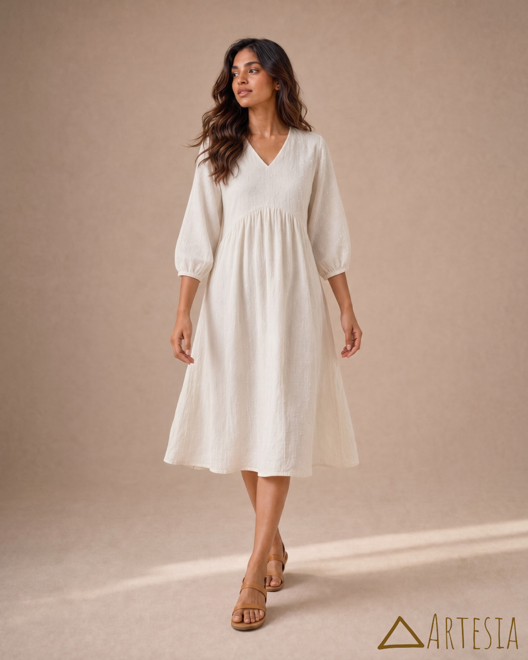 Verona Ivory frock