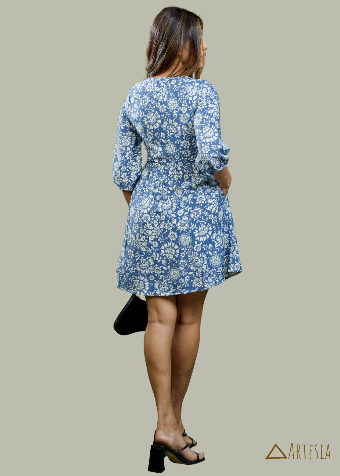 Aix Azure Dress