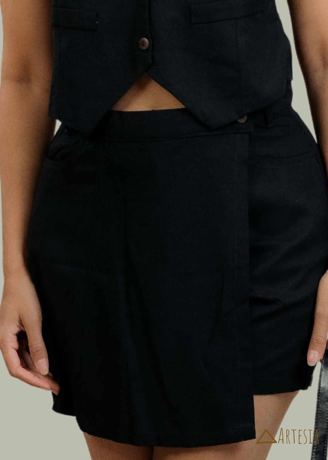 Espresso Edge Set - Skort
