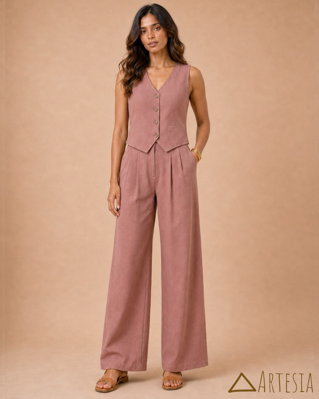 Evora vest set - Pant