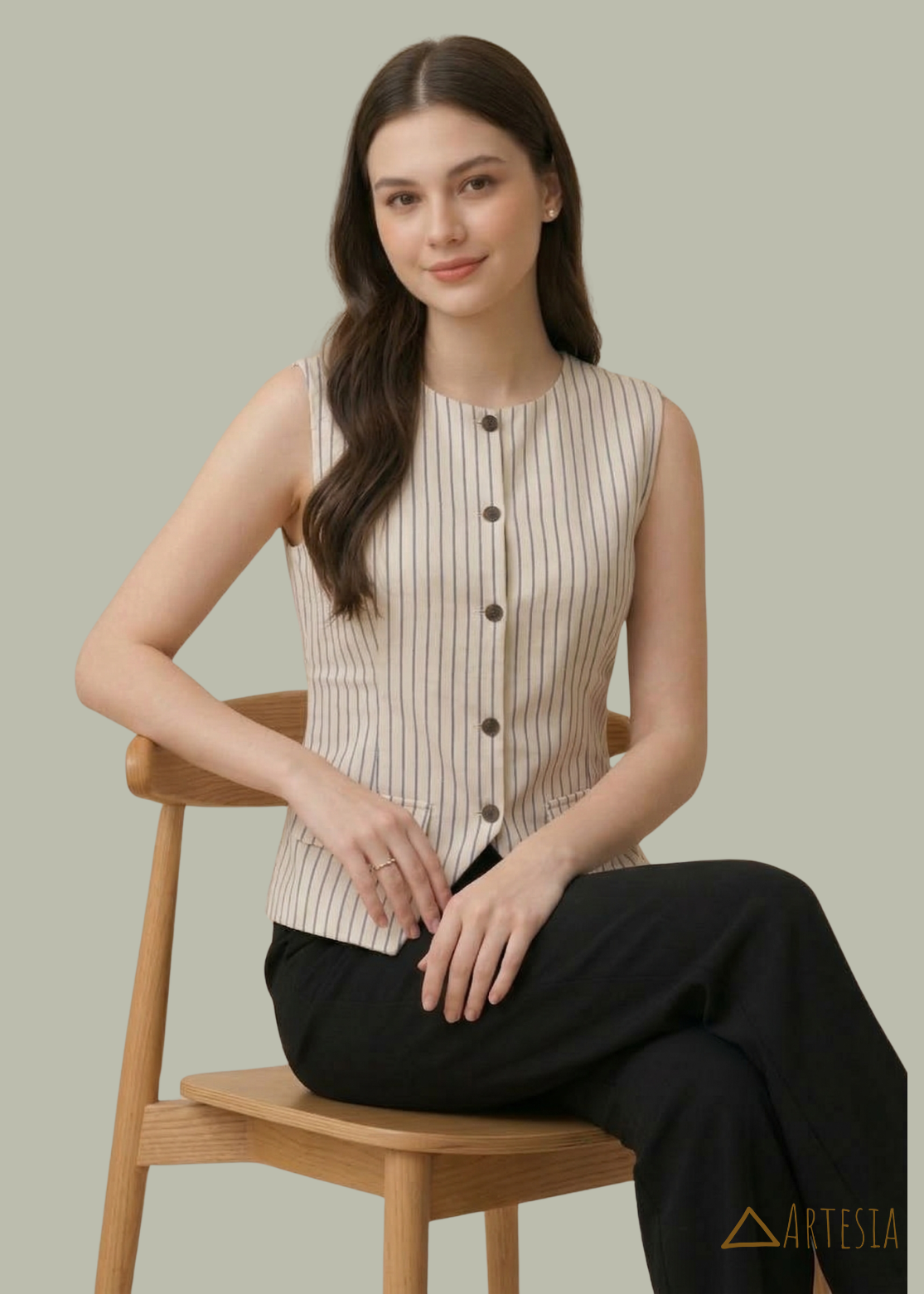 Atelier Stripe Vest