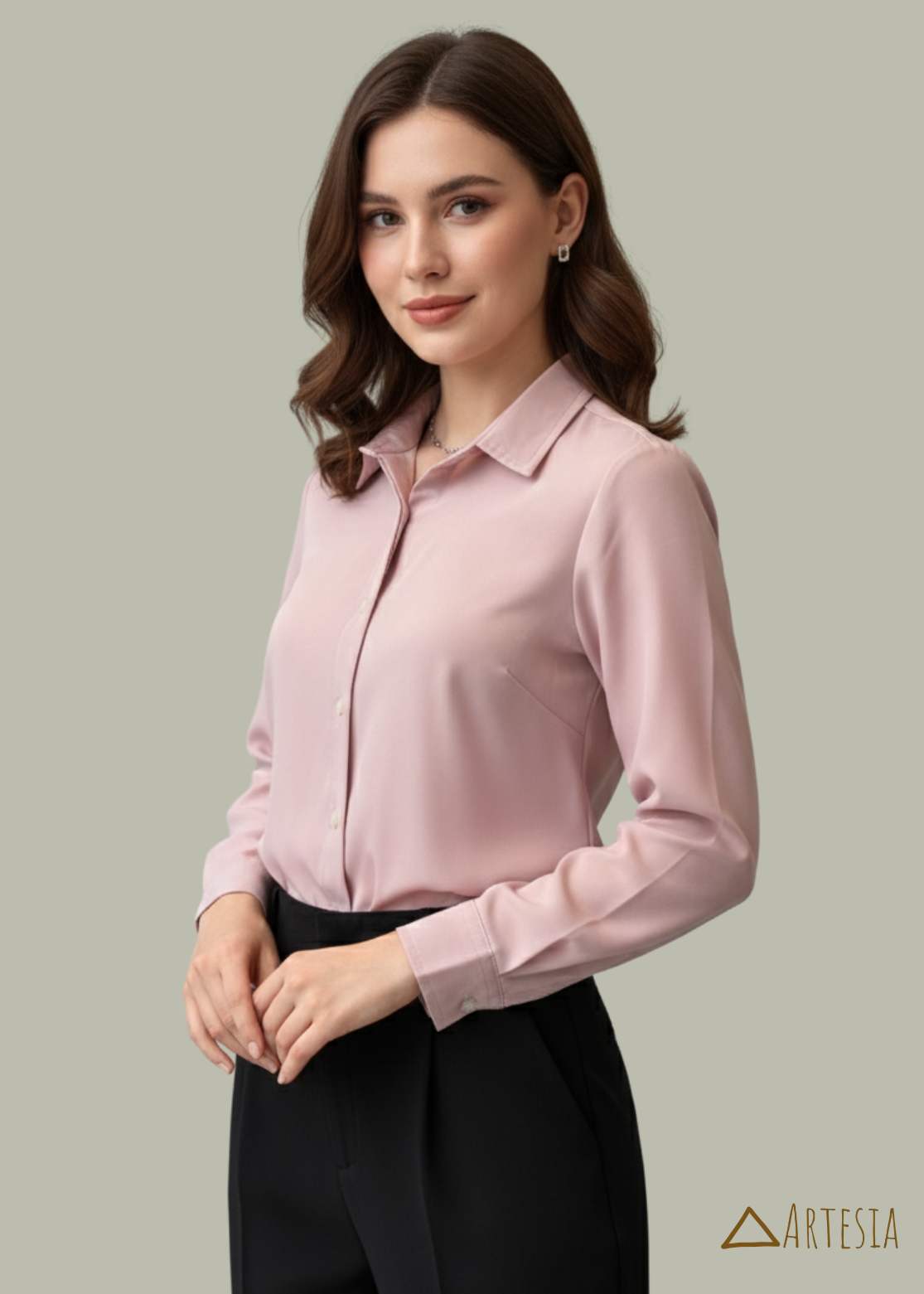 Frosted Petal Blouse