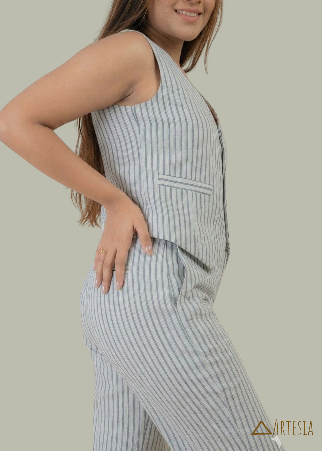 Zen Lines Harmony Co-ord Set - Top