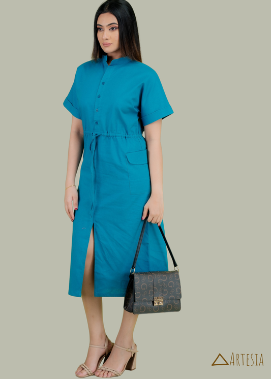 Ethereal Coast Midi Dress