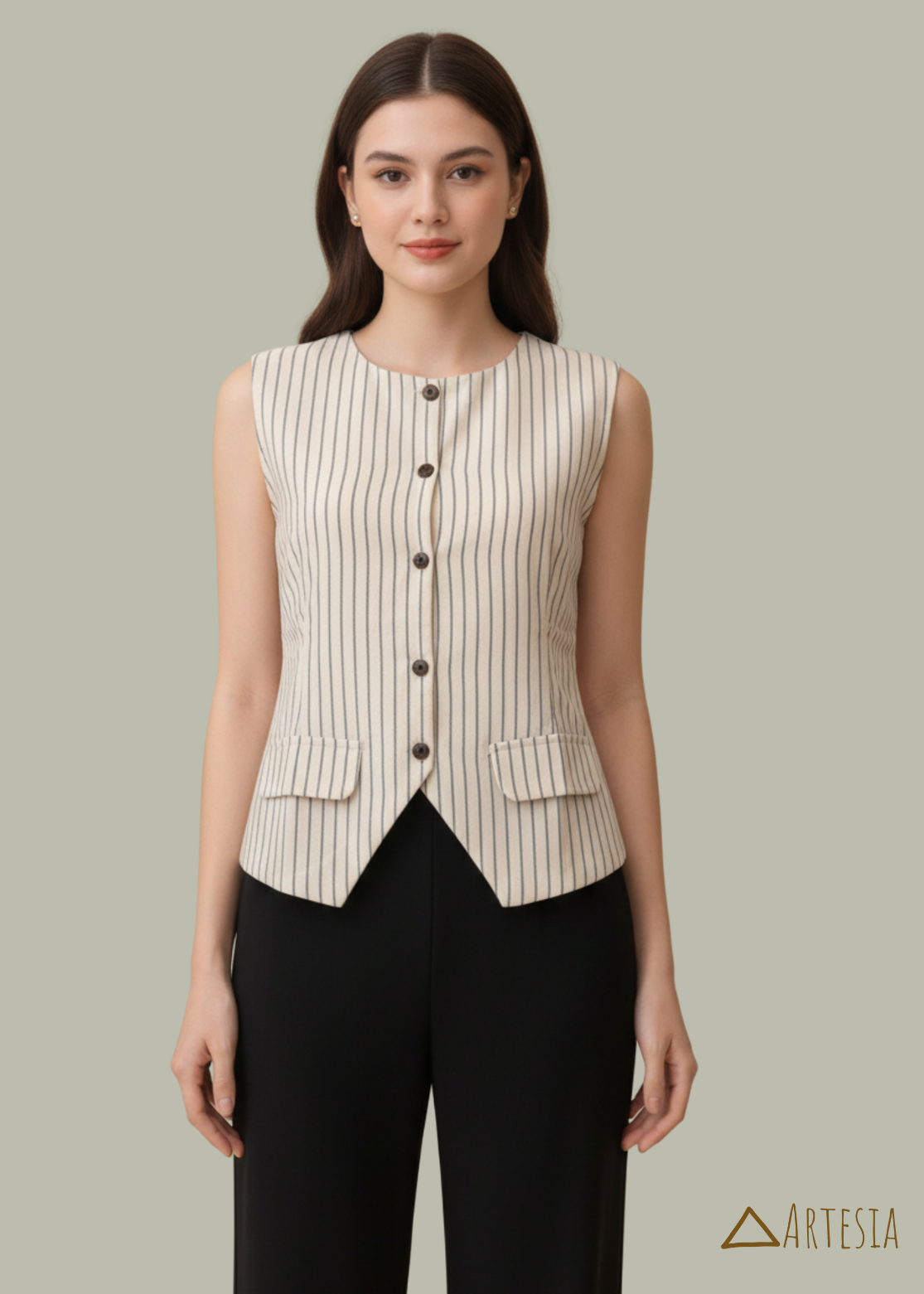 Atelier Stripe Vest