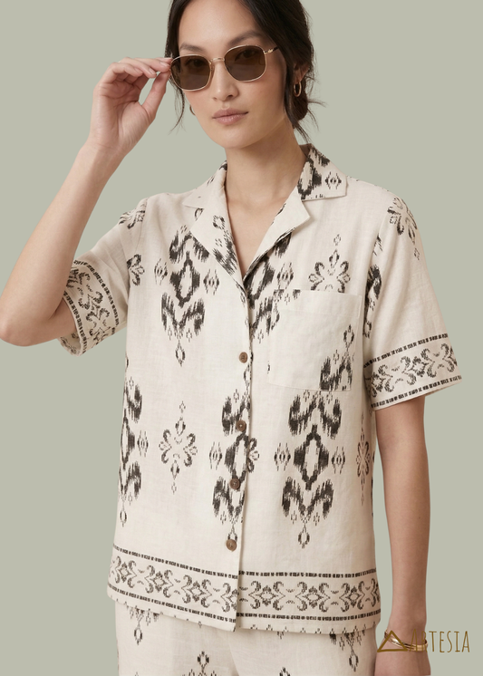 Obsidian Labyrinth Loungewear - Top