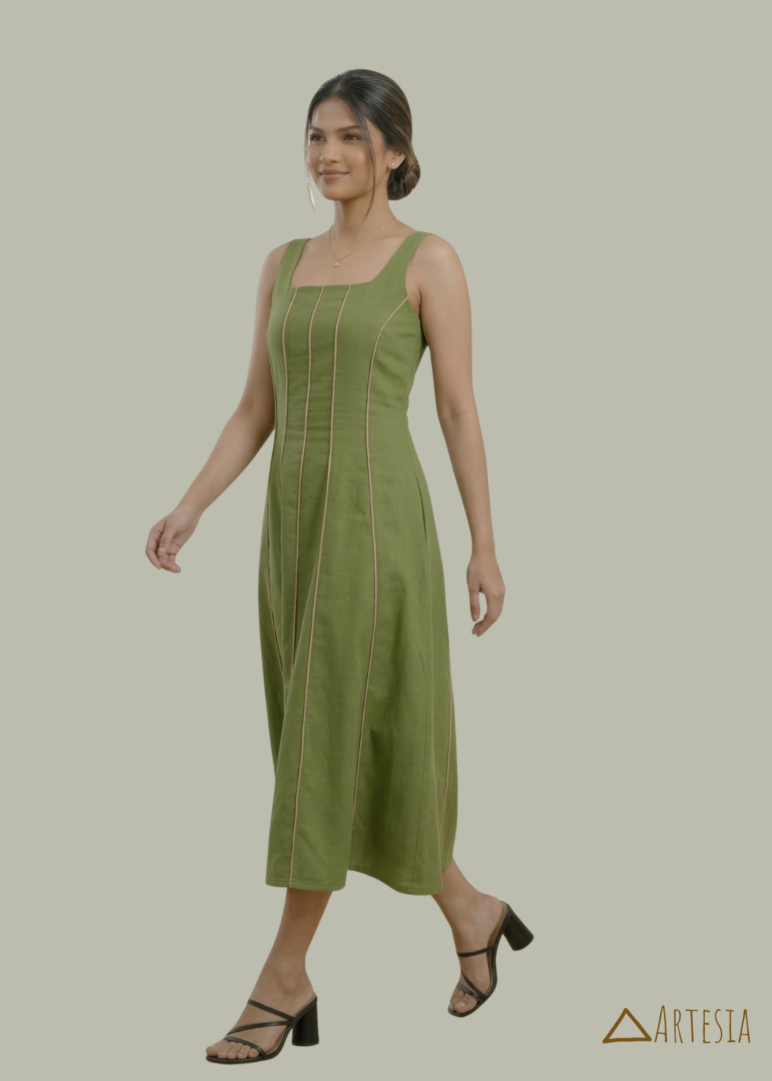 Veridian Voyage Dress