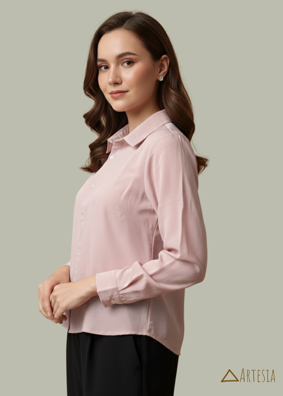 Frosted Petal Blouse