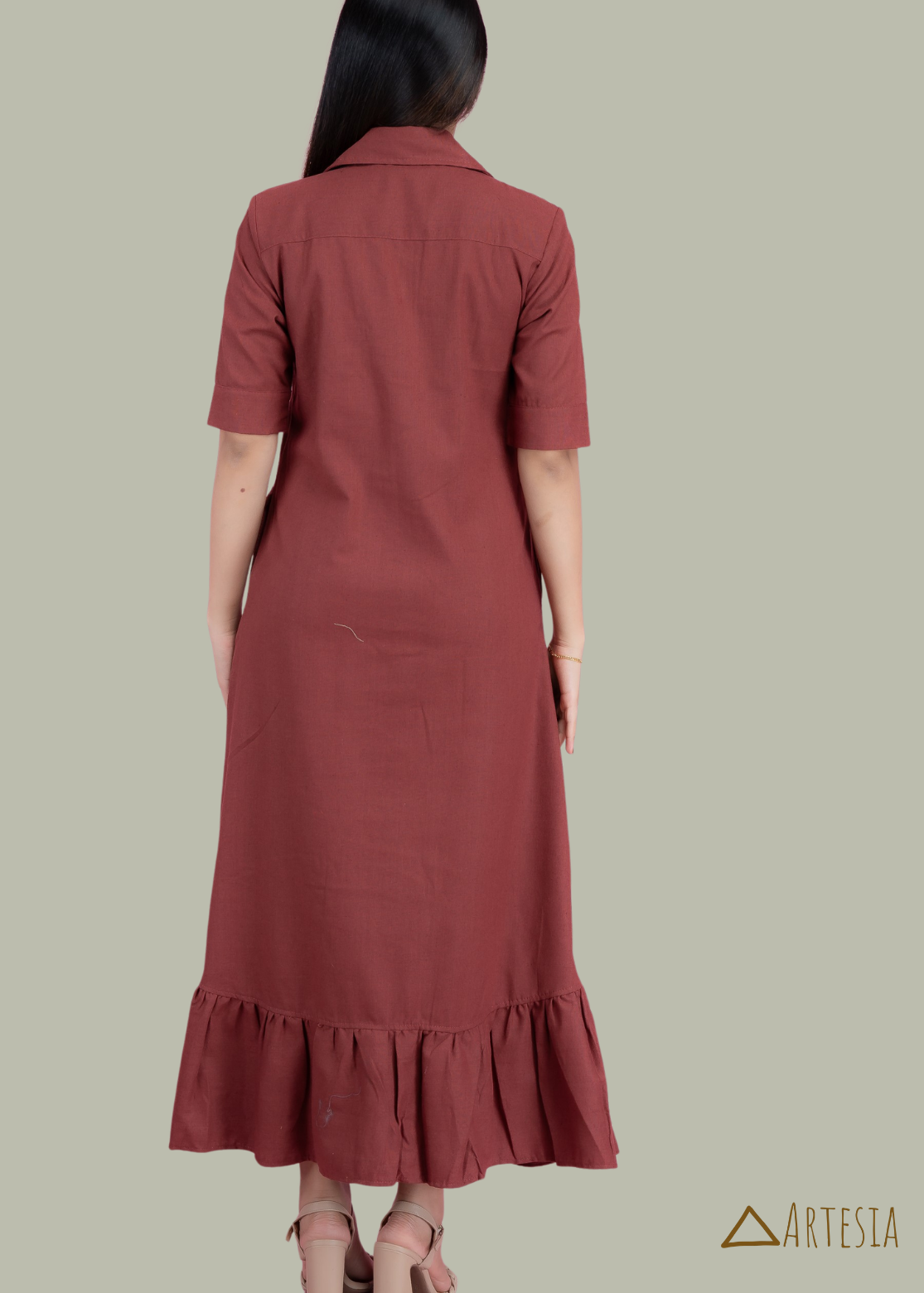 Breeze Maxi Shirt Dress