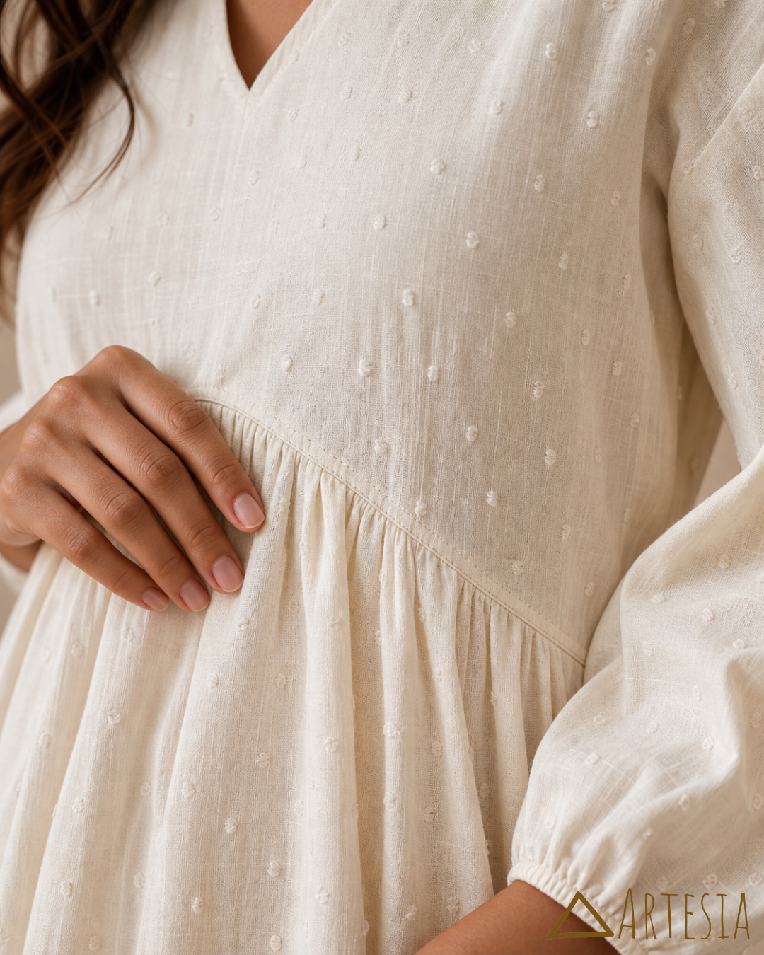 Verona Ivory frock