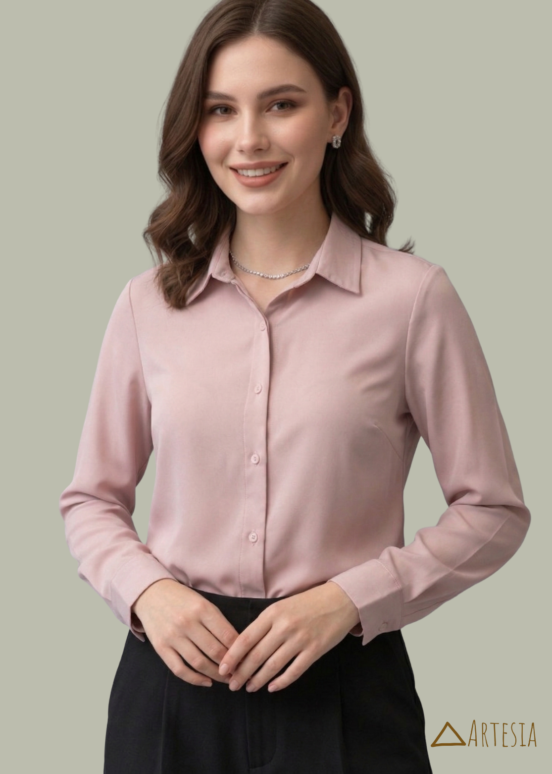 Frosted Petal Blouse