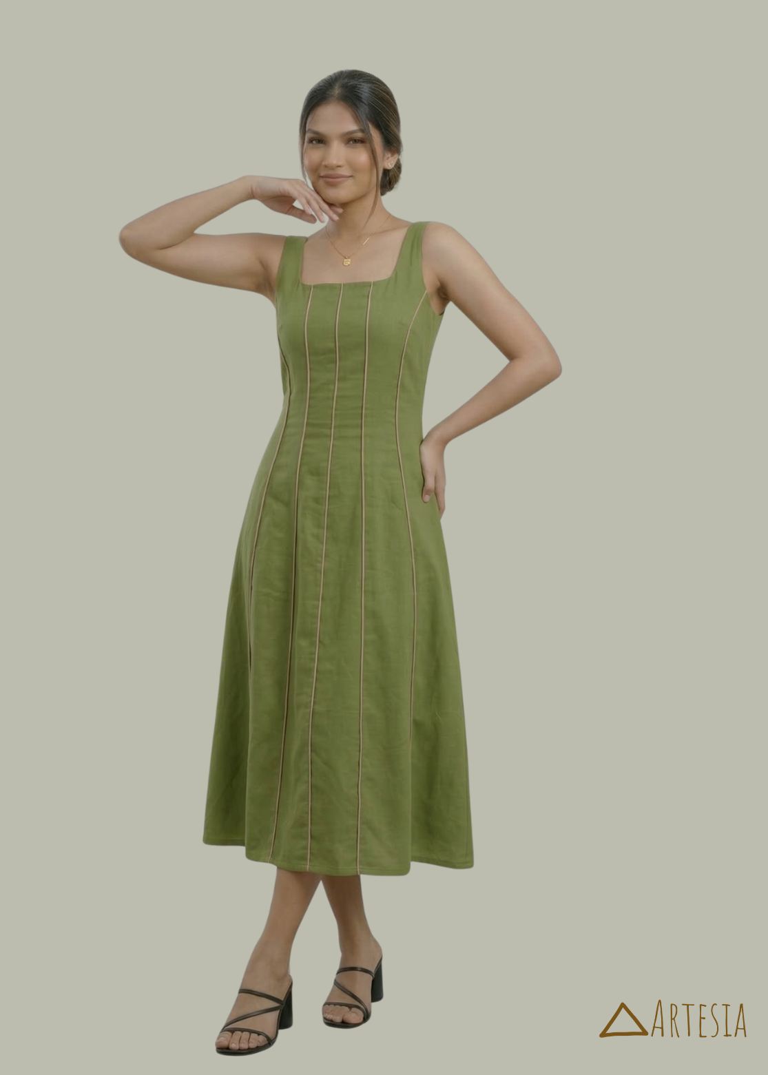 Veridian Voyage Dress