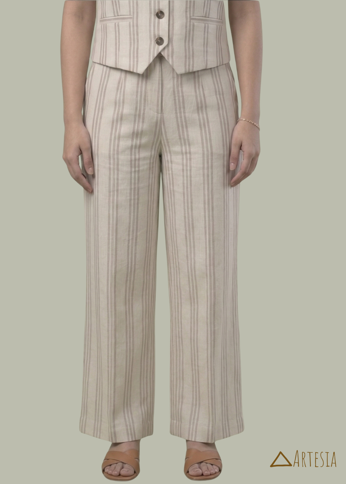 Caspian Stripe Tailored Duo - Pant