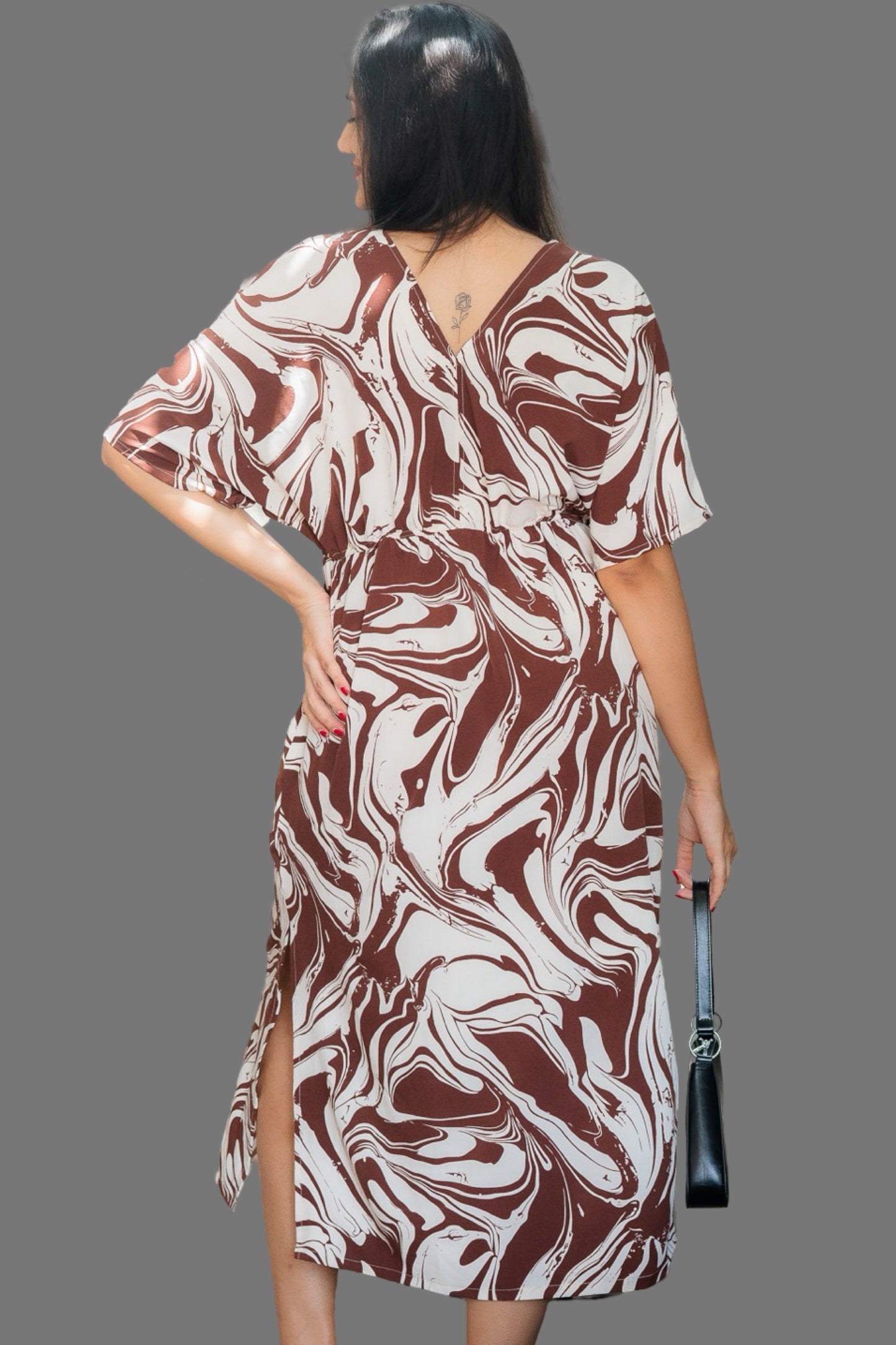 Marble Flow Dress