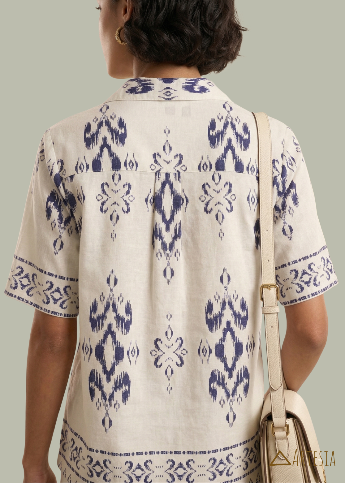 Aegean Labyrinth Loungewear - Top