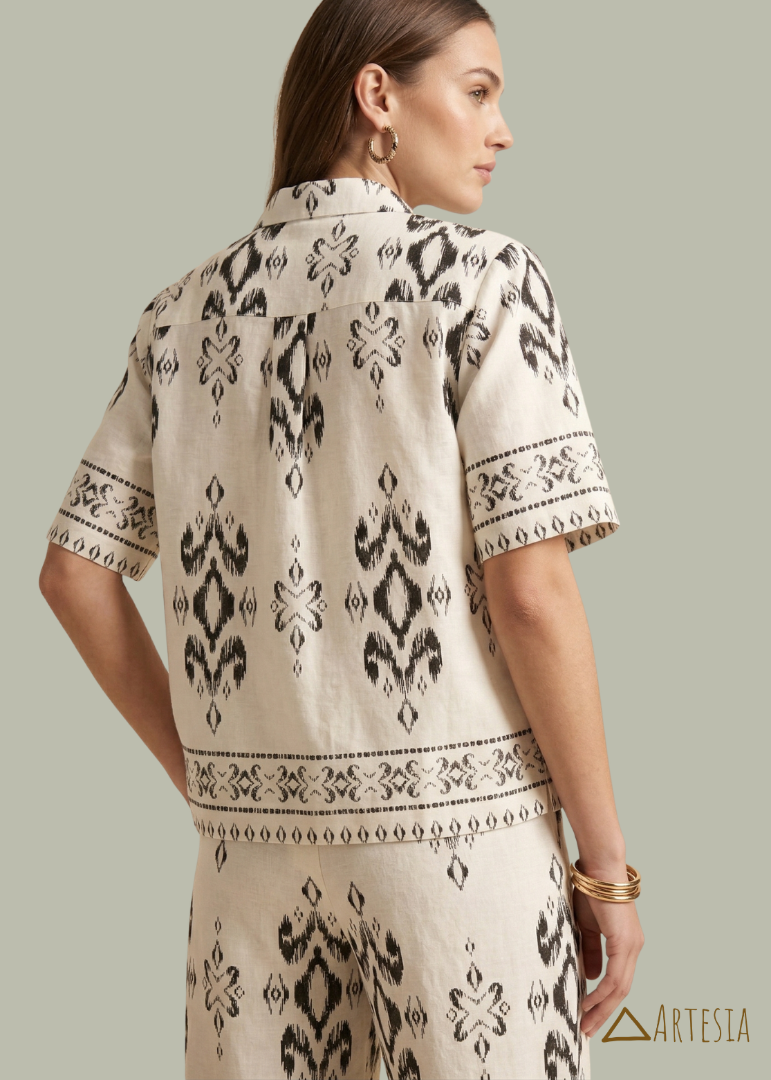 Obsidian Labyrinth Loungewear - Top