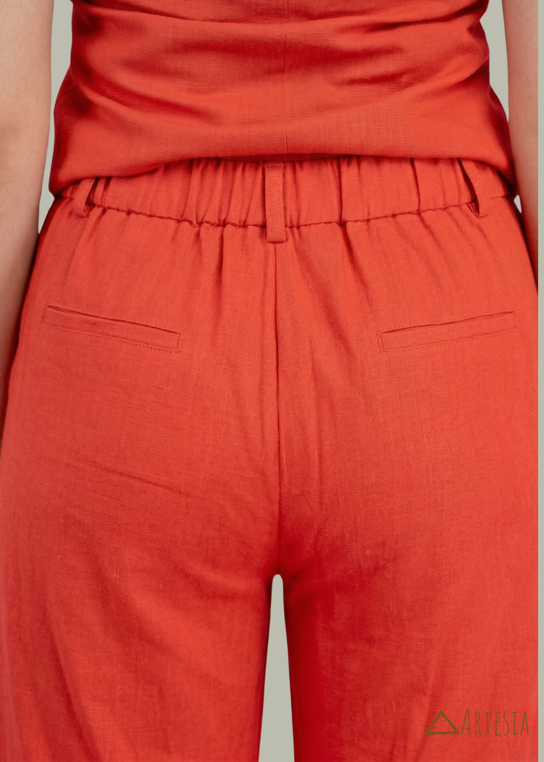 Crimson Bloom Co-ords - Pant