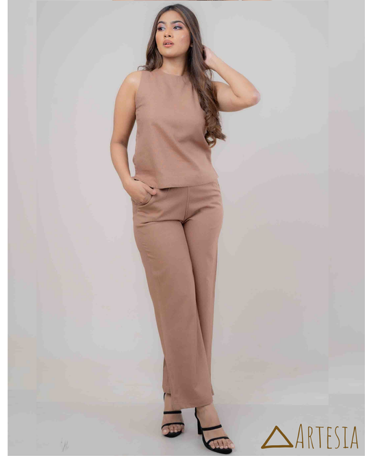 Portofino Calm Linen Ensemble- Pant