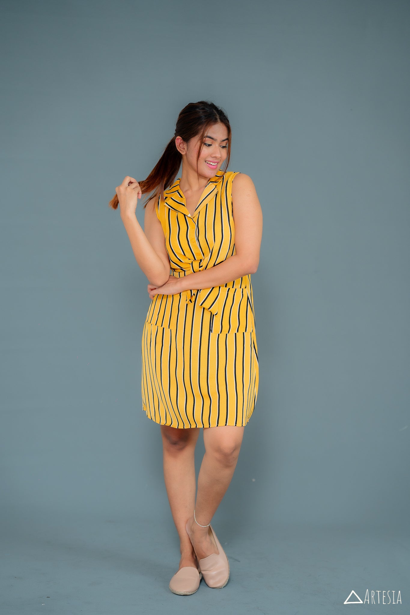 Sunshine Stripes Dress