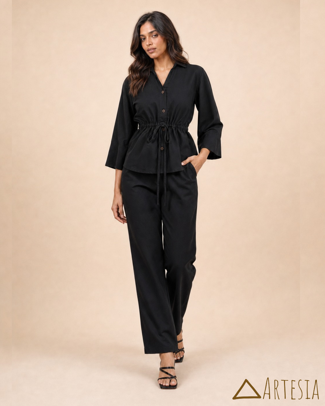 Santal Twilight Linen Co-Ord