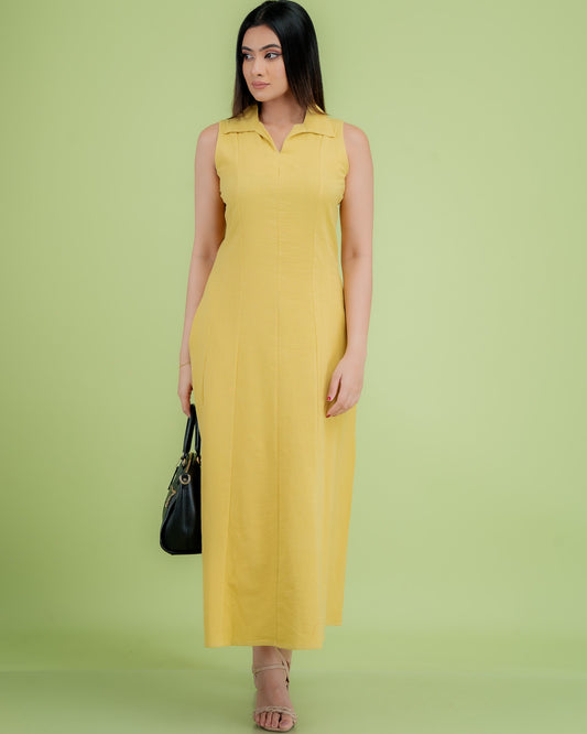 Honeyed Light Maxi Dress