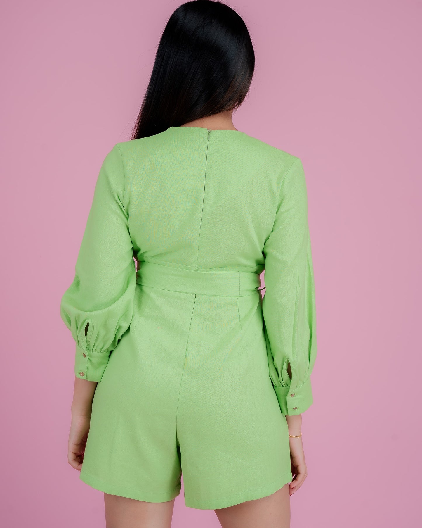 Lime Breeze Romper