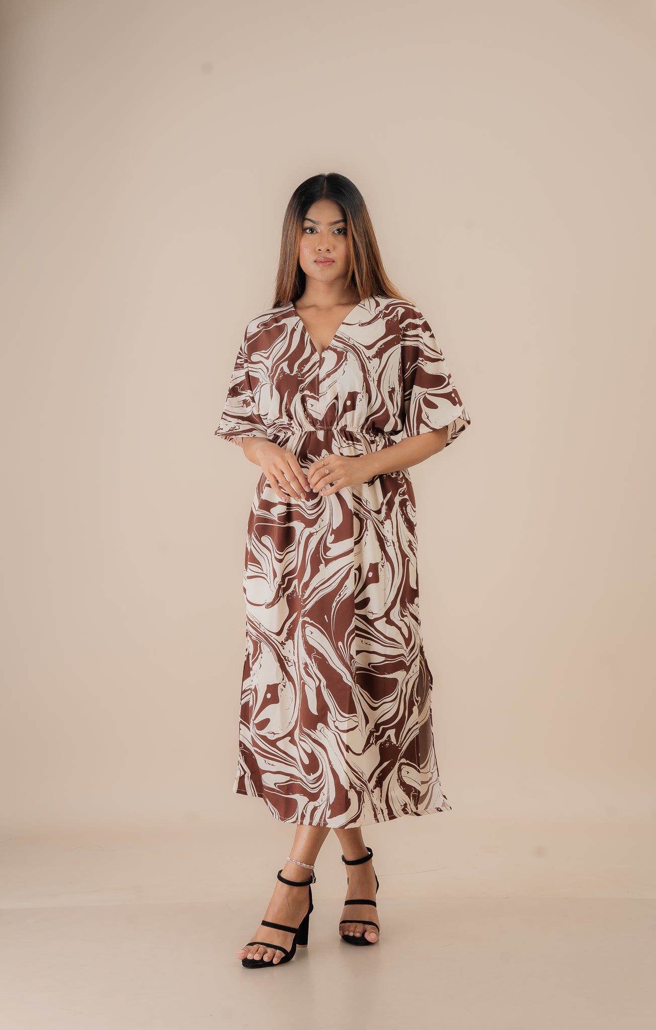 Marble Flow Dress