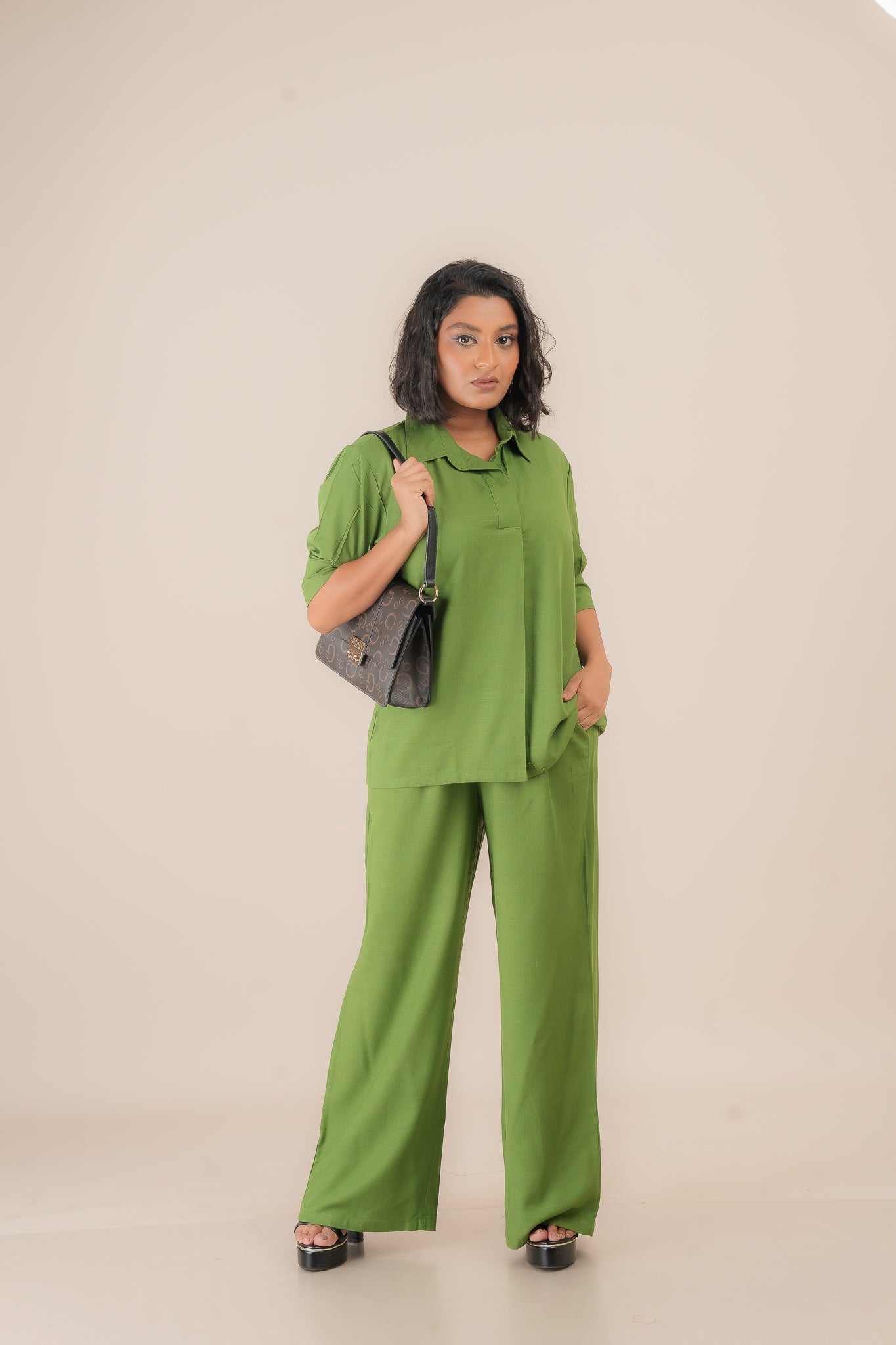 Casual Linen Elegance Set