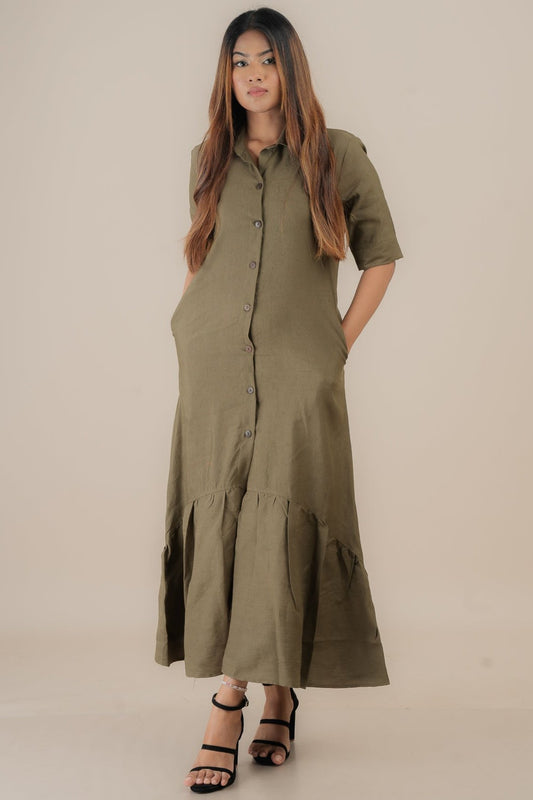 Breeze Maxi Shirt Dress