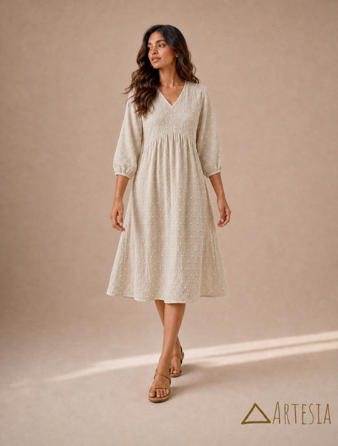 Verona Ivory frock