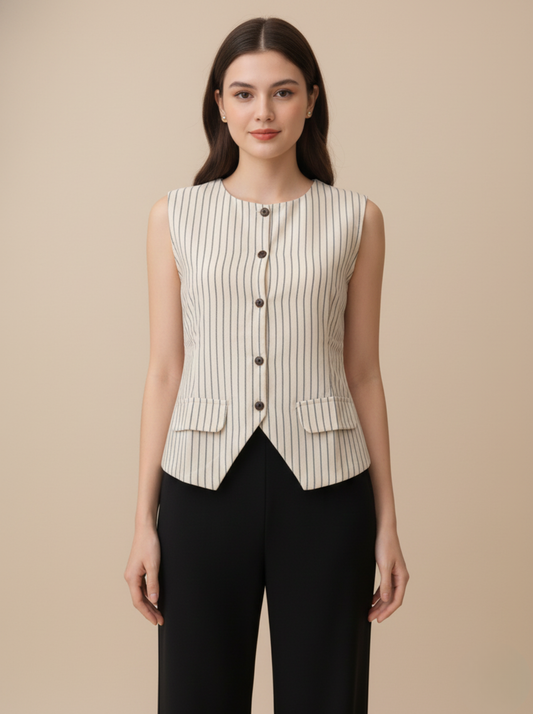 Atelier Stripe Vest